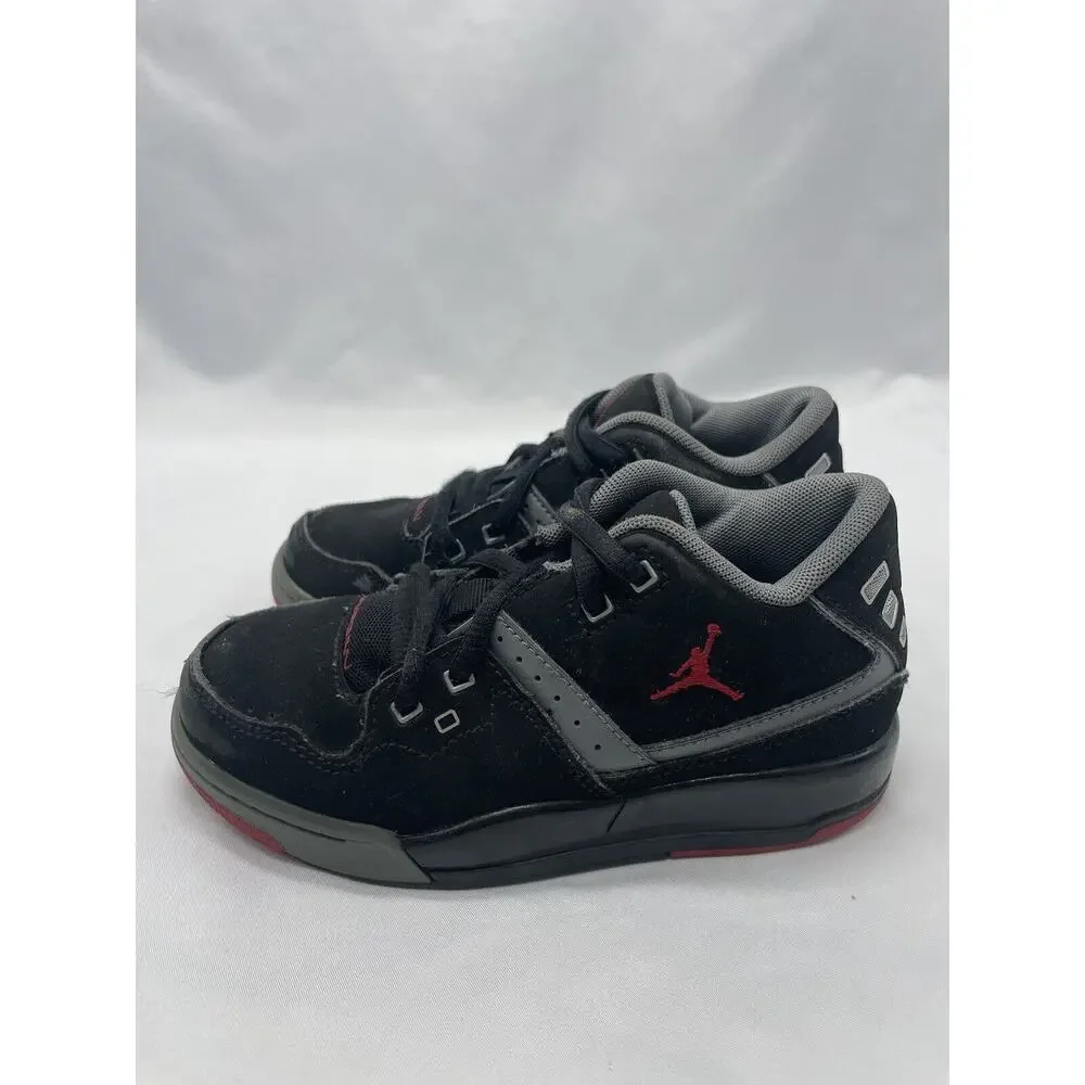 Nike Jordan Flight 23 Black (PS) 317822-021 Basketball Sneakers Shoes Kids Sz 11 - Picture 2 of 9